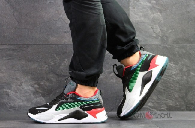 Кроссовки Мужские Puma RS Running System (Разноцветные) Реплика