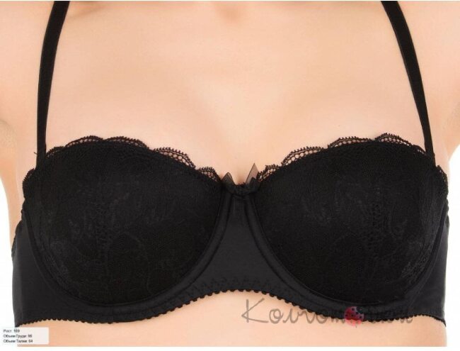 Бюстгальтер Milavitsa 120120 — вид спереди (балконет)