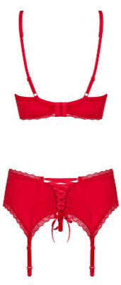 Jolierose комплект червоний Obsessive Jolierose комплект червоний Obsessive