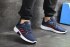 Кроссовки Мужские Adidas Climacool  (Темно Синий с Красным) Реплика