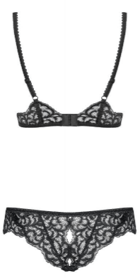 Laluna комплект чорний Obsessive