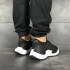 Кроссовки Мужские Nike Air Huarache (Черные с Белым) Реплика