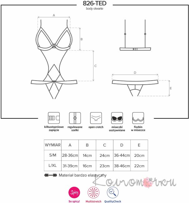 Obsessive 826-TED-4 Obsessive 826-TED-4