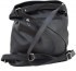 Женская сумка-рюкзак черная 440