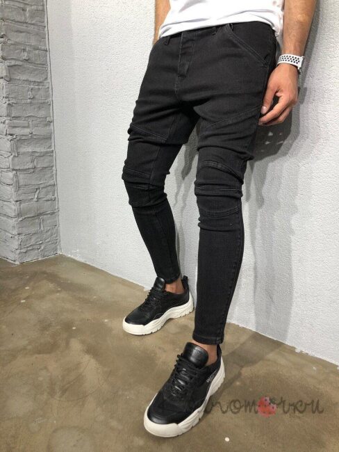 Стильные Мужские Джинсы Black Island