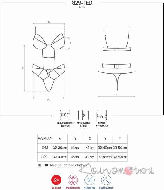 Obsessive 829-TED-3 Obsessive 829-TED-3