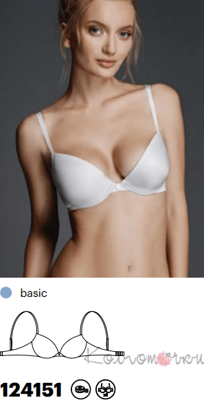  Бюстгальтер Milavitsa 124151