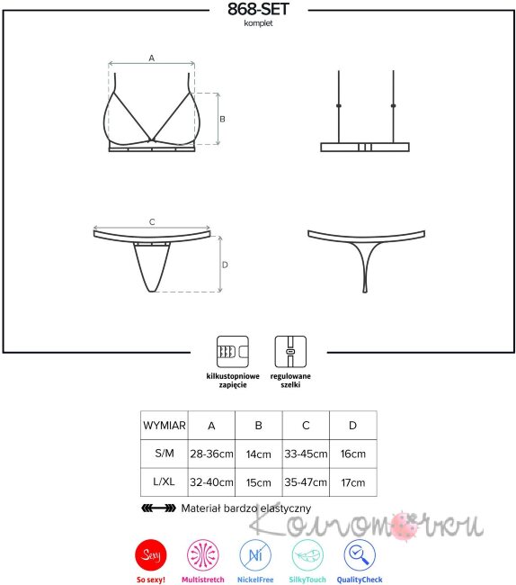 Obsessive 868-SET-1 Obsessive 868-SET-1