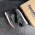 Кроссовки Мужские Reebok Classic (Серые с Черным) Реплика