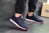 Кроссовки Мужские Reebok Classic (Темно Синие с Белым) Реплика