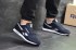 Кроссовки Мужские Reebok Classic (Темно Синие с Белым) Реплика