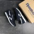 Кроссовки Мужские Reebok Classic (Темно Синие с Белым) Реплика