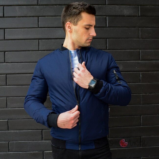 Стильна чоловіча куртка Бомбер Гарвард Стильна чоловіча куртка Бомбер Гарвард