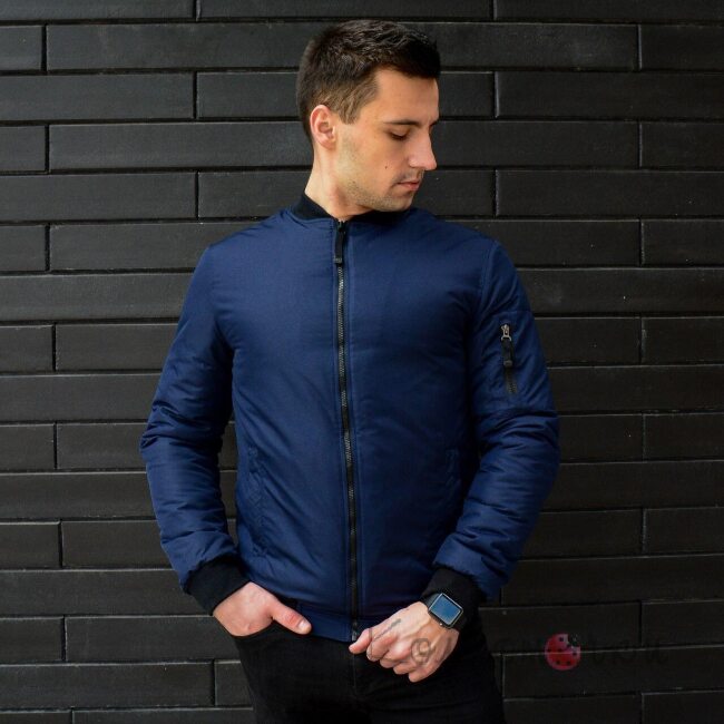 Стильна чоловіча куртка Бомбер Гарвард Стильна чоловіча куртка Бомбер Гарвард