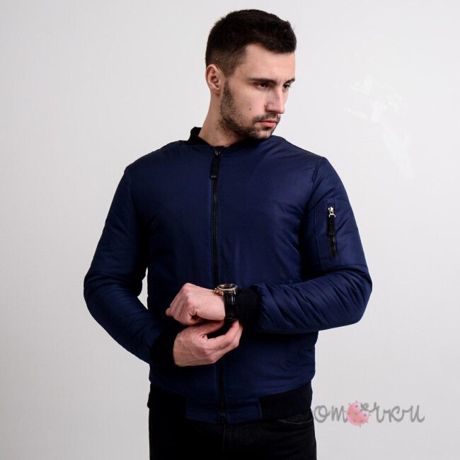 Стильна чоловіча куртка Бомбер Гарвард Стильна чоловіча куртка Бомбер Гарвард