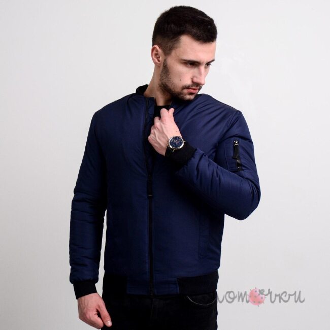 Стильна чоловіча куртка Бомбер Гарвард Стильна чоловіча куртка Бомбер Гарвард