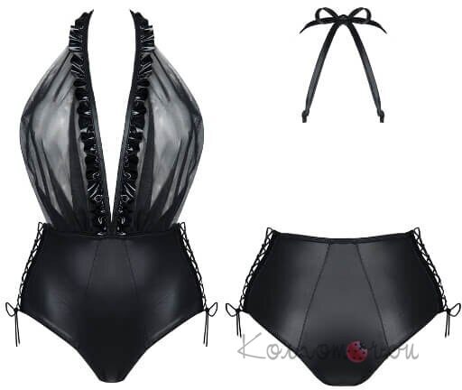 Виниловое боди Demoniq Carmen