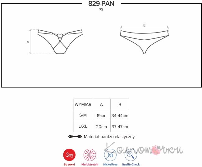 Obsessive 829-PAN-3 Obsessive 829-PAN-3