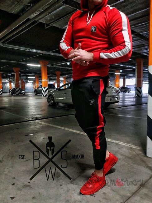 Мужской Спортивный Костюм Brave sport wear Утепленный Мужской Спортивный Костюм Brave sport wear Утепленный