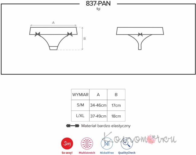 Obsessive 837-PAN-1 Obsessive 837-PAN-1