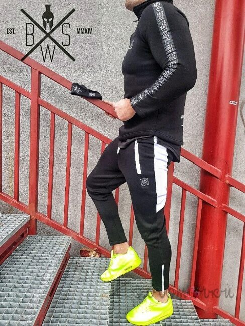 Мужской Спортивный Костюм Brave sport wear Утепленный Мужской Спортивный Костюм Brave sport wear Утепленный