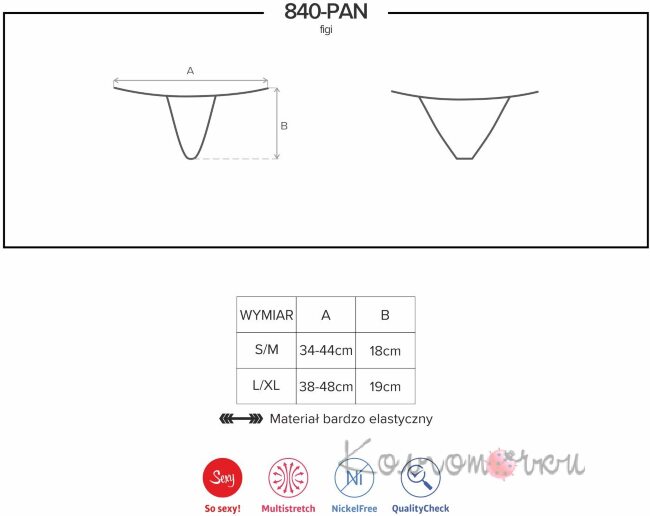 Obsessive 840-PAN-1 Obsessive 840-PAN-1