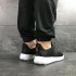 Кроссовки Мужские Adidas (Черные с Белым) Реплика