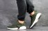 Кроссовки Мужские Adidas (Зеленые) Реплика