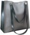 Женская сумка серебро зеленая 538