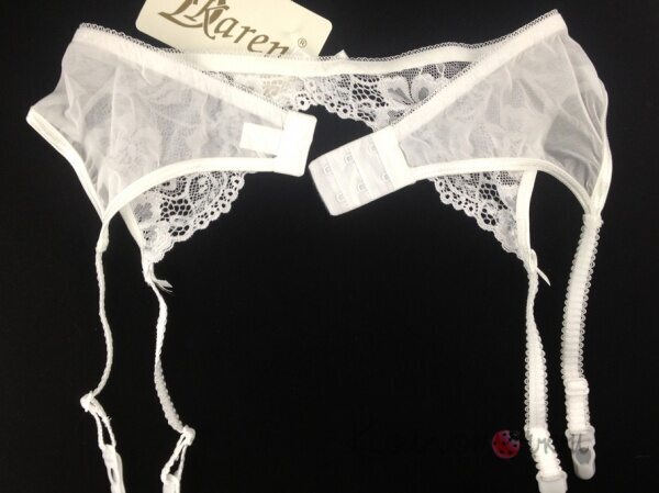 Пояс для панчох білий, DKaren