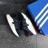 Кроссовки Мужские Adidas (Темно Синие с Белым) Реплика