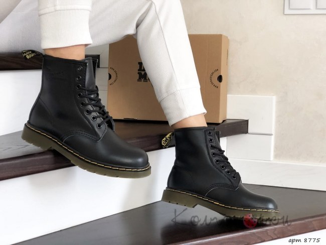 Зимние Женские Ботинки Dr. Martens 1460 Реплика