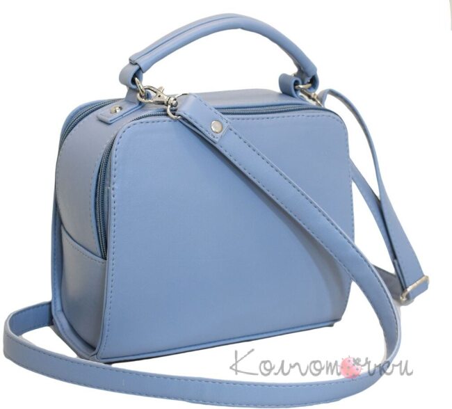 Женская сумка темно-голубая 478