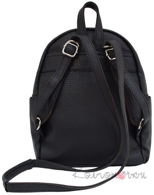 Женская сумка-рюкзак черная 450
