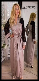 Женский халат Fleur КОНКОРД