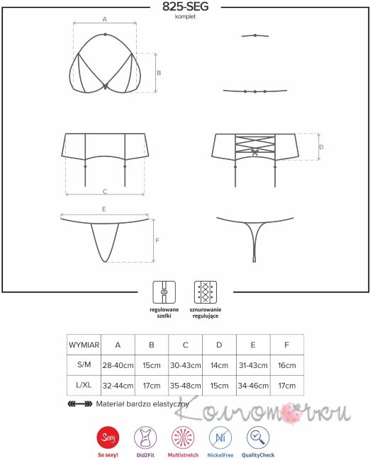 Obsessive 825-SEG-6 Obsessive 825-SEG-6