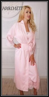 Женский халат Fleur НИКОЛЕТТА