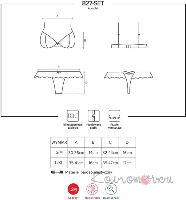 Obsessive 827-SET-3 Obsessive 827-SET-3