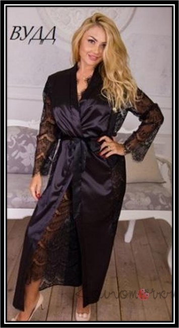 Нічний халат Fleur Lingerie ВУДД