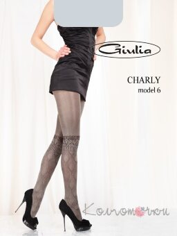 Фантазийные колготки, Charly 40 (6), Giulia Фантазийные колготки, Charly 40 (6), Giulia
