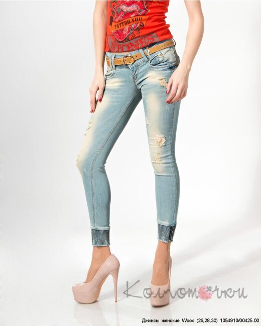 Джинсы, Woox голубые Green Coffe Wash1164-2 Джинсы, Woox голубые Green Coffe Wash1164-2