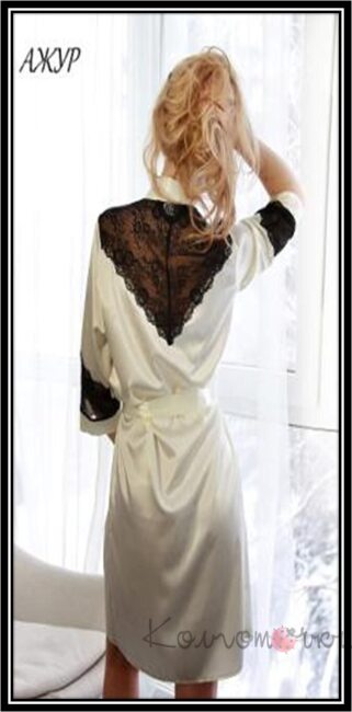 Женский халат Fleur АЖУР