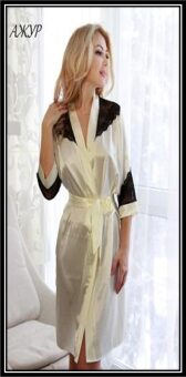 Женский халат Fleur АЖУР