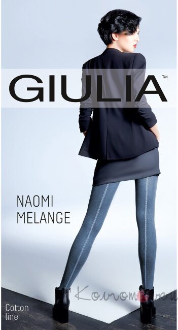 Женские колготки теплые GIULIA Naomi Melange 150 model 4 Женские колготки теплые GIULIA Naomi Melange 150 model 4