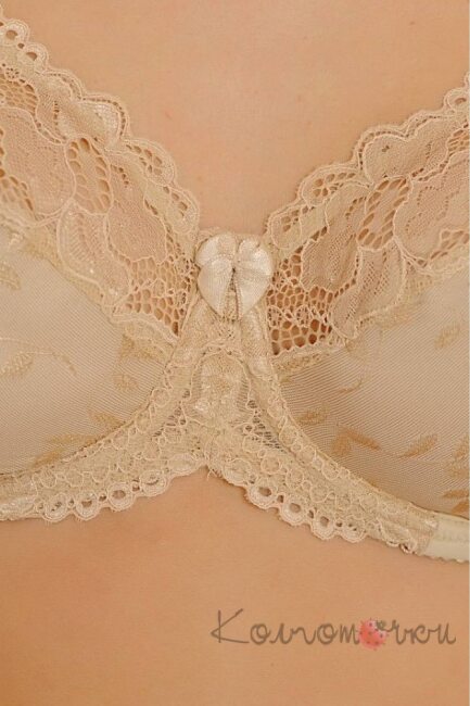 Бюстгальтер Milavitsa 122770 — жакард і мереживо, макро Бюстгальтер Milavitsa 122770 — жакард і мереживо, макро