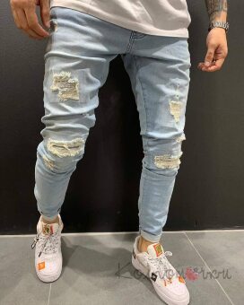Стильні Рвані Чоловічі Джинси 2Y Premium Стильні Рвані Чоловічі Джинси 2Y Premium
