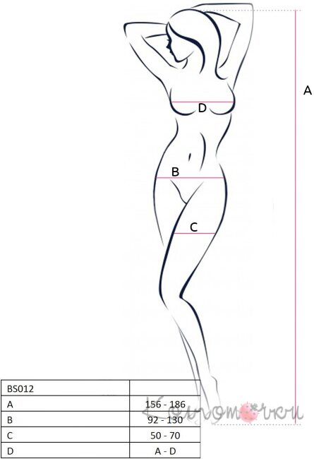 Боди комбинезон, BS 012 Passion Боди комбинезон, BS 012 Passion