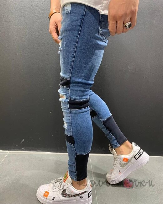 Стильные Рваные Мужские Джинсы  2Y Premium