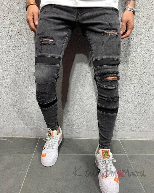Стильные Рваные Мужские Джинсы  2Y Premium