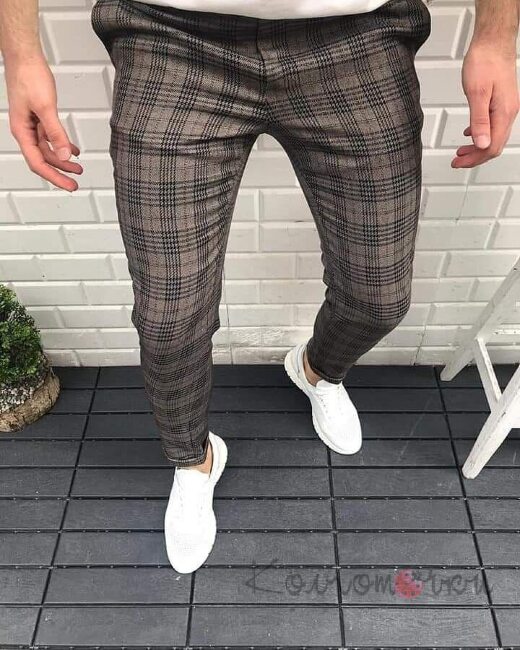 Мужские Брюки Casual